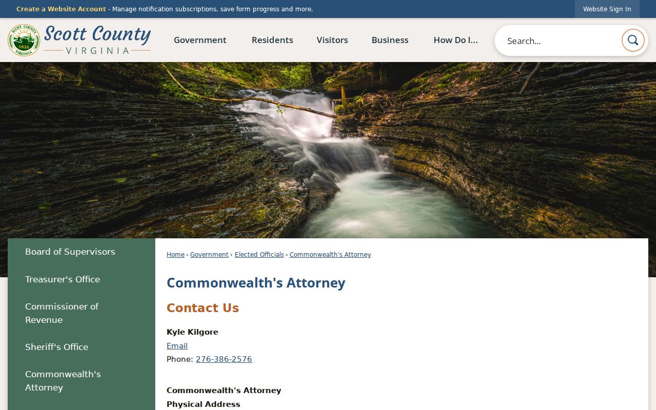 Scott County arrest records request under Virginia FOIA
