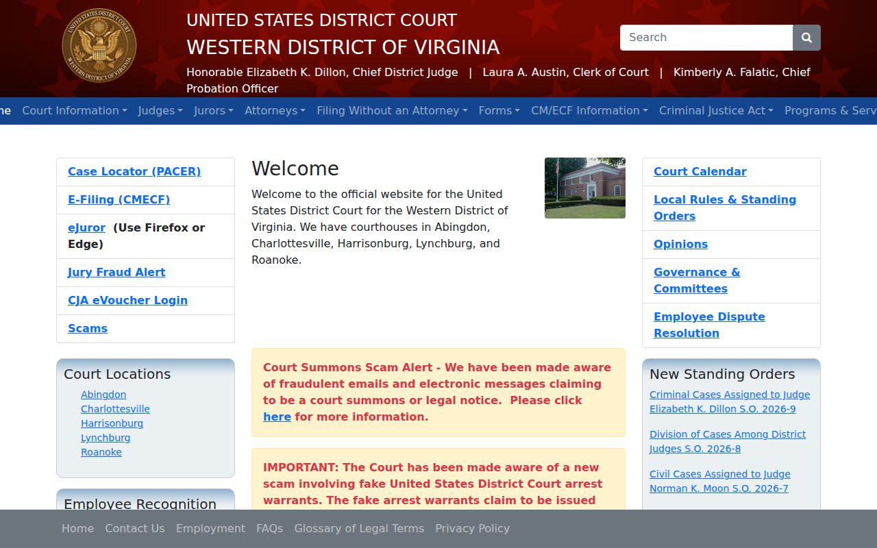 Western District of Virginia federal court serving Scott County