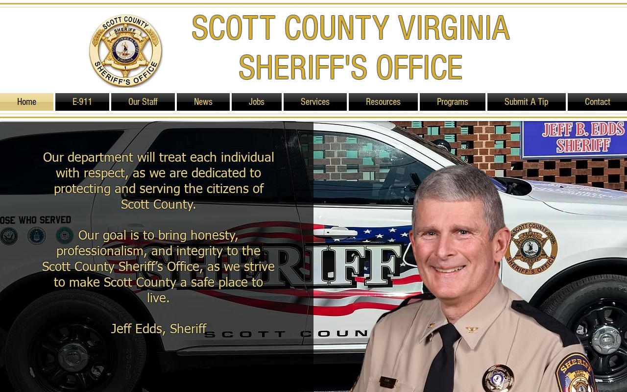 Scott County Sheriff office source for criminal records